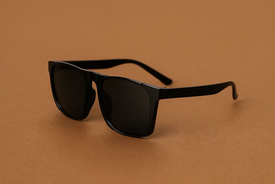 AURELIN Rectangular, Wayfarer Sunglasses(For Men & Women, Black)