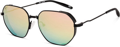 Lenskart STUDIO Rectangular Sunglasses(For Men & Women, Green)