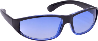 Redleaf Wrap-around Sunglasses(For Men, Blue)