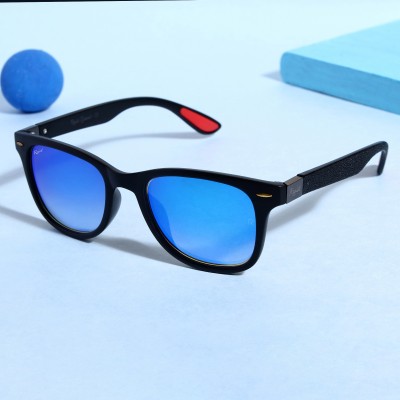 RESIST EYEWEAR Wayfarer Sunglasses(For Men & Women, Blue)