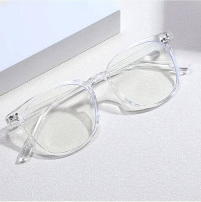 MH TRADERS Retro Square Sunglasses(For Men & Women, Clear)