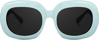 PETER JONES Over-sized Sunglasses(For Women, Black)