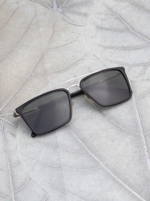 Ted Smith Retro Square Sunglasses(For Men & Women, Green)