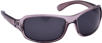 Redleaf Wrap-around Sunglasses(For Men, Black)