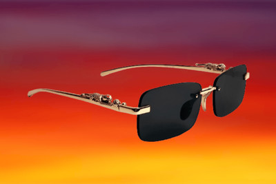 Sunveil Retro Square Sunglasses(For Men, Black)