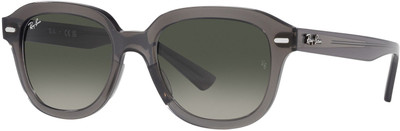 Ray-Ban Retro Square Sunglasses(For Men & Women, Grey)