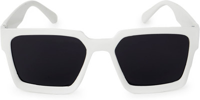 sefton Rectangular Sunglasses(For Men & Women, Black)