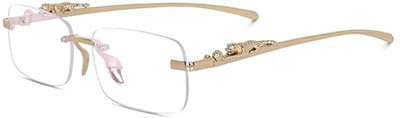 DKERAOD Rectangular Sunglasses(For Men & Women, Clear)