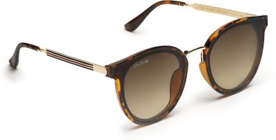 DUKE Over-sized Sunglasses(For Women, Brown)