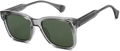 VINCENT CHASE Wayfarer Sunglasses(For Men & Women, Green)