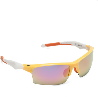 Sunnies Rectangular Sunglasses(For Men & Women, Violet)