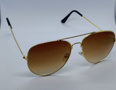 SpecX Aviator Sunglasses(For Men & Women, Brown)