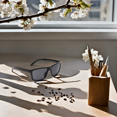 Sunnies Rectangular Sunglasses(For Men & Women, Grey)