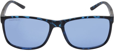 Fastrack Retro Square Sunglasses(For Men, Blue)