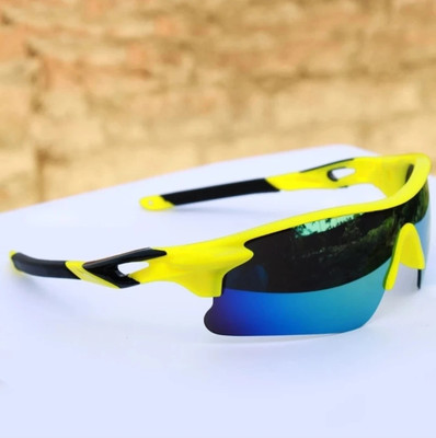 JEERATI Sports Sunglasses(For Men & Women, Multicolor)