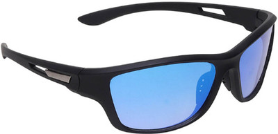 ELLIGATOR Rectangular Sunglasses(For Men & Women, Blue)