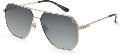 IDEE Retro Square Sunglasses(For Men, Green)