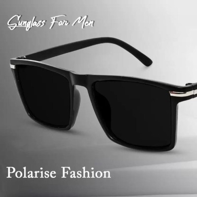 us desire Retro Square, Rectangular, Wayfarer, Spectacle  Sunglasses(For Men & Women, Black)