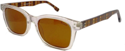 Urban Lens Retro Square Sunglasses(For Men & Women, Yellow)