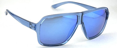 IDEE Rectangular Sunglasses(For Men, Clear, Blue)