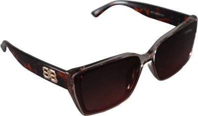 Pushpa Traders Rectangular Sunglasses(For Boys & Girls, Brown)