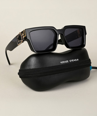 VOYAGE Wayfarer Sunglasses(For Men & Women, Black)