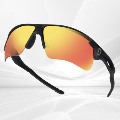 Zeemork Sports Sunglasses(For Men & Women, Red)