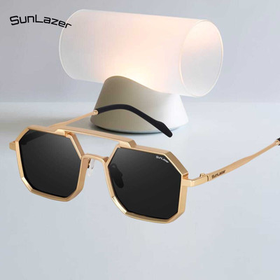 SUNLAZER Aviator, Spectacle  Sunglasses(For Men & Women, Black)