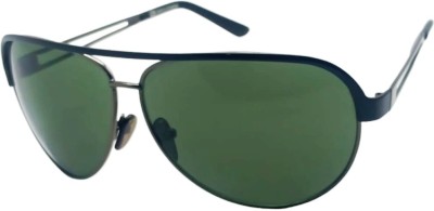 GANSTA Aviator Sunglasses(For Men & Women, Green)