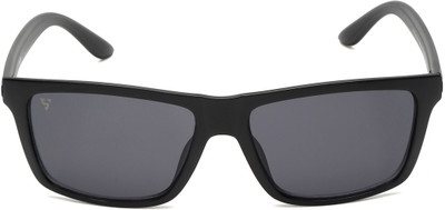 Sunnies Rectangular Sunglasses(For Men & Women, Grey)