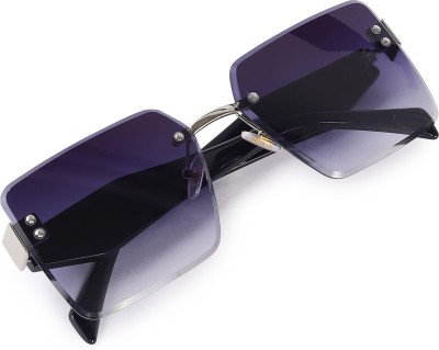 Noir Gaze Butterfly Sunglasses(For Girls, Black)