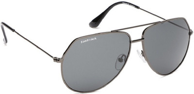 Fastrack Aviator Sunglasses(For Men, Black)