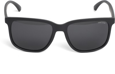 MARC LOUIS Wayfarer Sunglasses(For Men & Women, Grey, Black)