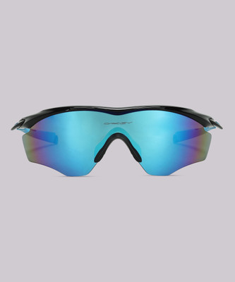 OAKLEY Shield Sunglass(For Men, Blue)