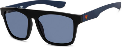 Hooper Rectangular Sunglasses(For Boys & Girls, Blue)
