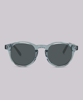 john jacobs Round Sunglasses(For Men & Women, Grey)