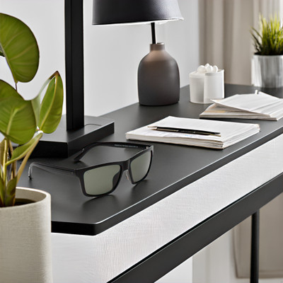 Sunnies Rectangular Sunglasses(For Men & Women, Silver)