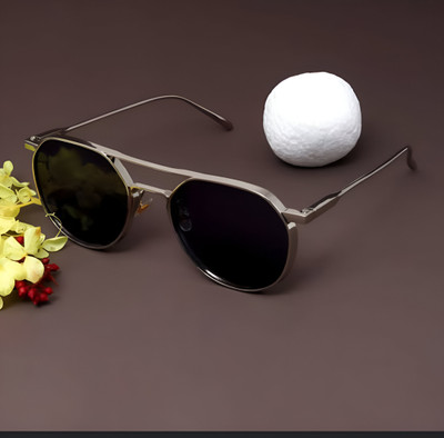 SUMMER DREAM Aviator Sunglasses(For Men & Women, Black)