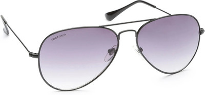 Fastrack Aviator Sunglasses(For Men, Grey)