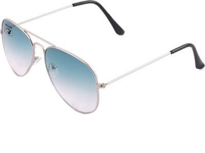 ROYAL SON Aviator Sunglasses(For Men, Green)