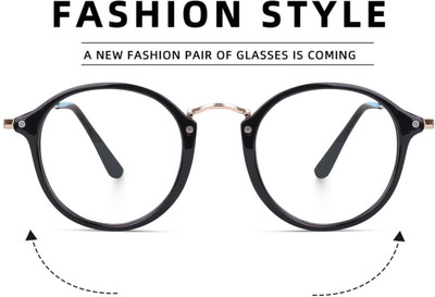 ALFATOORE Full Rim Round Frame(52 mm)