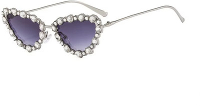 Augen Cat-eye Sunglasses(For Men & Women, Grey)