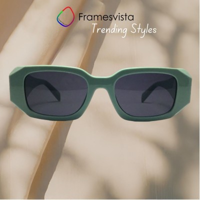 framesvista Cat-eye, Butterfly, Rectangular, Wayfarer Sunglasses(For Boys & Girls, Black)