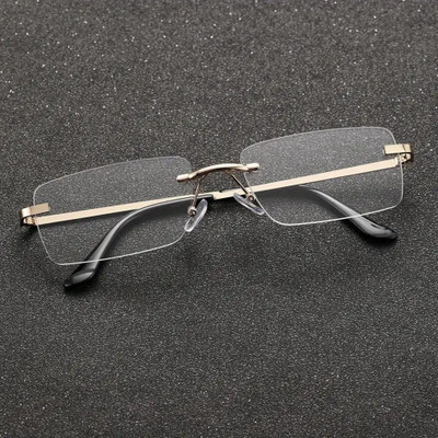 Zeemork Rectangular Sunglasses(For Men & Women, Clear)