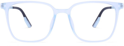 HEXXA Over-sized, Rectangular, Retro Square, Wrap-around Sunglasses(For Men, Clear)