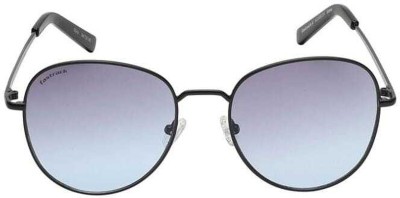 Fastrack Round Sunglasses(For Men & Women, Blue)