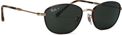 Ray-Ban Over-sized Sunglasses(For Women, Green)