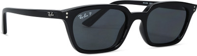 Ray-Ban Rectangular Sunglasses(For Men & Women, Grey)