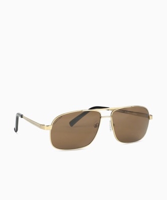 Fastrack Rectangular Sunglasses(For Men, Brown)
