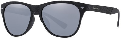 PARIM Rectangular, Wayfarer Sunglasses(For Men & Women, Grey)